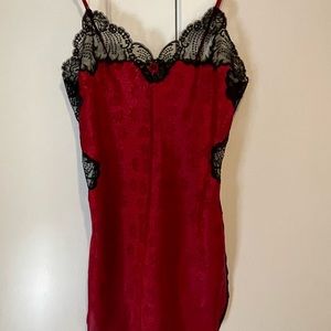 Christian Dior Vintage Red Lingerie